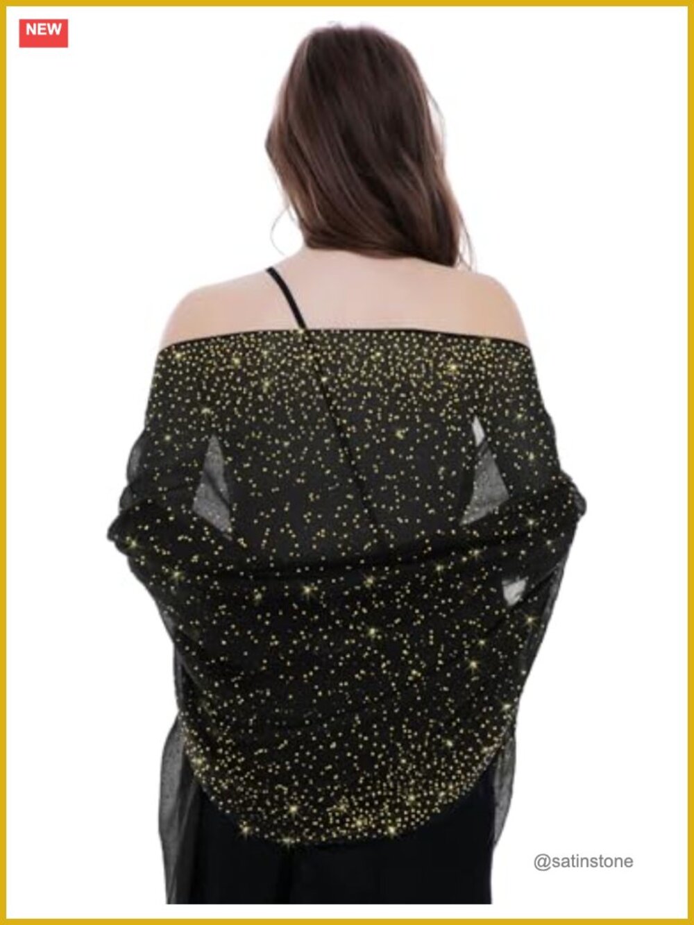 Shimmery Evening Shawl for Formal Dresses, Women's Dressy Wraps